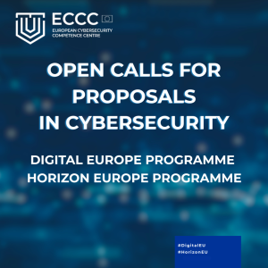 ECCC - Open Calls for Proposals in Cybersecurity